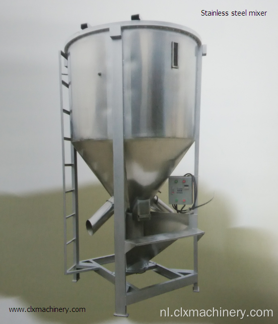 Kunststoffolie RVS Mixer