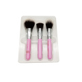 Pacadh Blister Makeup Brush Cuir a-steach treidhe plastaig