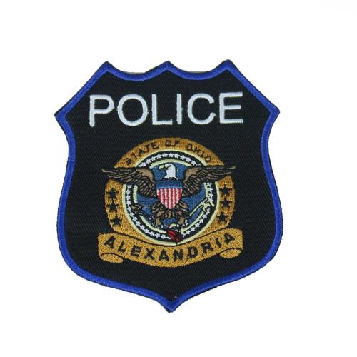 Badges Patches Applique Police Broderies Patches