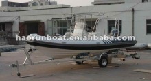 RIB680 Fiberglass Inflatable Boat Rigid Inflatable Boat RIB Inflatable Boat