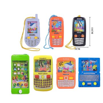 Affordable Retro Cellphone Handheld Ring Water Toss Game Toy for Kids