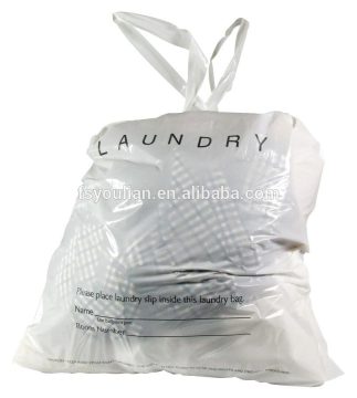 Garbage bag with string