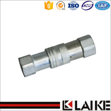 Quick release hydraulic quick coupler