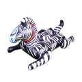 Zebra formad uppblåsbar pool float