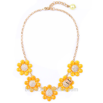 Stock Fashion Vintage resin statement necklaces alloy Choker necklaces XL231