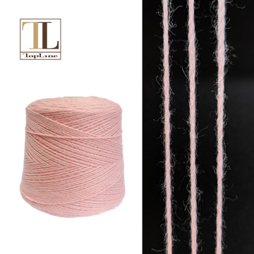 カラフルなかぎ針編みの糸と編み糸アルパカ染色糸