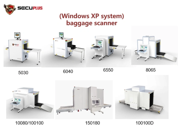 Security Baggage X-ray Inspection Detector Machine for Handbag and Parcel Safety Control