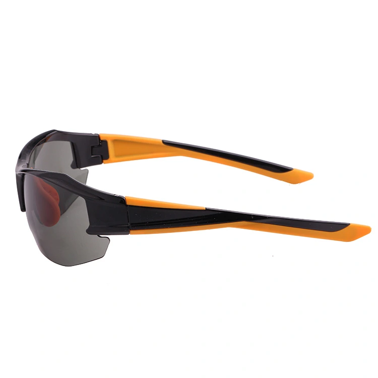 2019 Newly Fashionable Half Frame Sports Sunglasses with Rubber