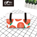 Custom hot sale fruit PU pencil case