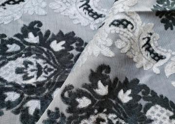 Jacquard Upholstery Knitted Sofa Polyester Fabric