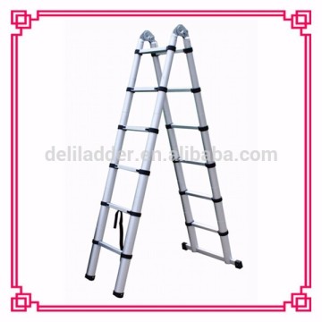 Double Ladder Aluminium Bamboo Ladder stable step ladder