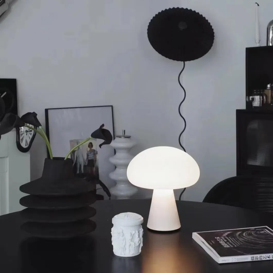 Luminous RGBW Mushroom Lamp for Camping and Parties Night Light