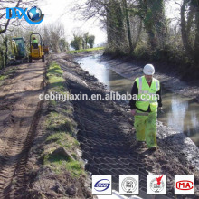 geocell web system for slope protection