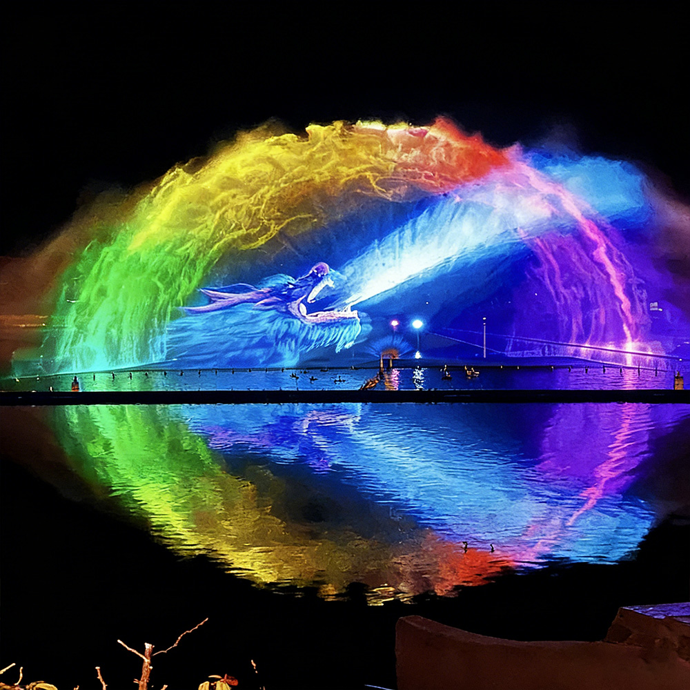 ميزات النافورة fountain features