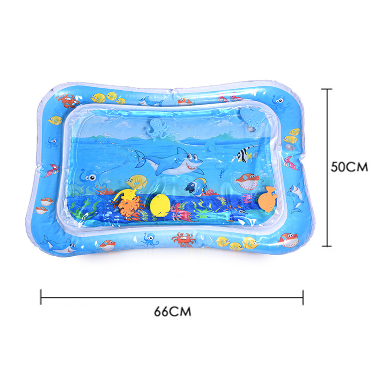 Shark Printing Water Mat Blow Up Play Mats 3