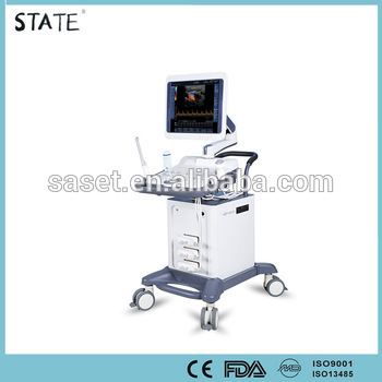 mobile trolley cart portable ultrasound imaging scanner system