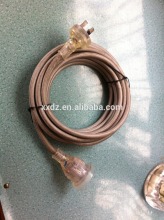 Transparent SAA Extension Soket with Braided cable