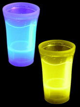 glow cup used in bar