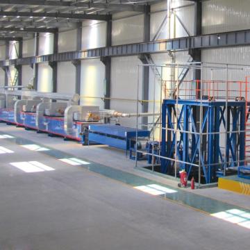 Aluminum coil color coating sheet machine line