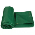 Green Heavy Duty Waterproof Tarpaulin Covers For Boatyard