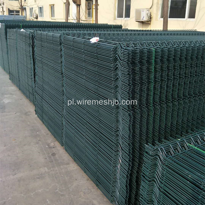 Panele ogrodzeniowe z drutu powlekanego PVC