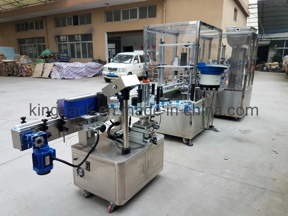 Full Automatic 6 Nozzles Linear Piston Beverage&Juice Bottle Filling Packing Machine