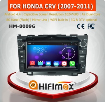 HIFIMAX Android 5.1.1 double din car dvd player with gps For Honda CRV 2006-2011 headrest monitor for honda crv