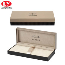 Custom Luxury Shell Pen Box Velvet Insert