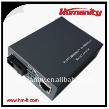 10/100/1000M Single Mode Media Converter