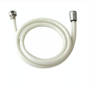 White Soft PVC Plastic Bathroom Flexible Hose