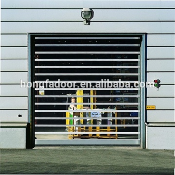 Industrial Aluminum Alloy Simple Hard Fast Door