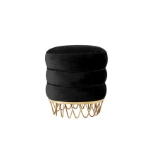 2023 Furniture Shop: New Arrival Multi-Color Customization Fabric Poufs and Ottomans