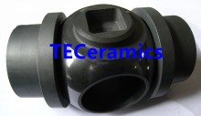 SSiC Ceramics Ball Valve