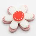 Kawaii Hars Leuke Bloem Plaksteen Cabochons Voor Haarstrik Centra DIY Scrapbooking Decoratie