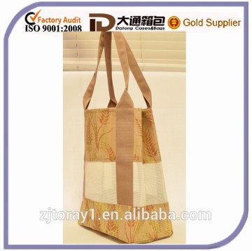 Burlap Tote Bag Reusable Grocery Tote Shopping Bag