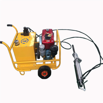 Hydraulic diesel power  rock splitter machine