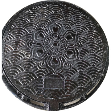 C250 Manhole Cover – Artistic Floral Design