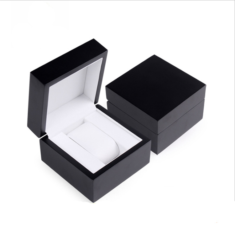 도매 간결한 스타일 스퀘어 우드 시계 박스 럭셔리 Wholesale Concise Style Square Wood Watch Box Luxury