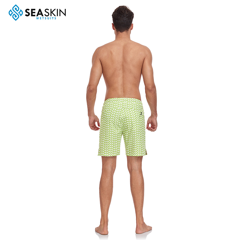 Seaskin Cotton Adult Summer BoardShort Custom Logo