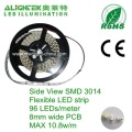 Kant weergave Smd3014 Led Strip licht Tape 96leds/meter 12vdc 8mm Pcb