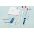 Kit de catéter de hemodiálisis estéril médico desechable