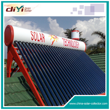 100L 150L solar energy water bucket heater