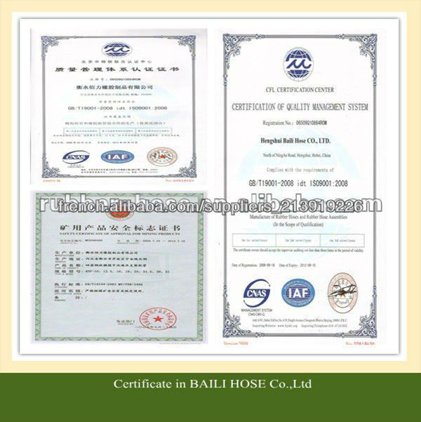 (EN 856 4SP - SAE 100 R9 - DIN 20023 4SP Standard) Hydraulic Hose made in bailihose company, China