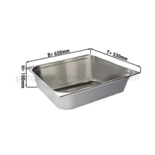 All Sizes Gn Pans Gastronorm Food Container Stainless Steel Gn Container
