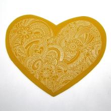 New design colored acrylic cup mats for coffee shop