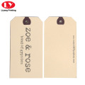 Ivory Paper Shirt Hang tag Printed