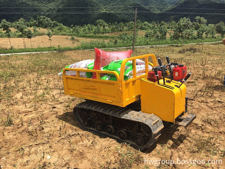 crawler dump truck