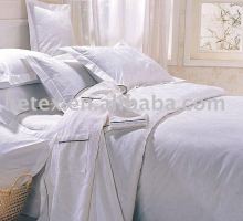 embroidered cotton bed throw