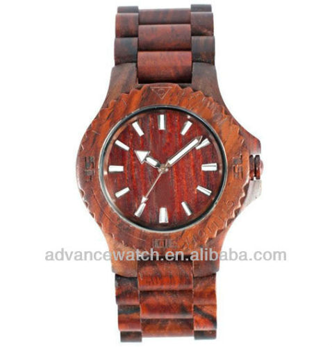 Promotional wooden watches men|100% natural wooden watch