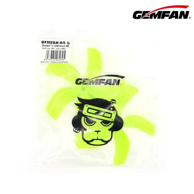 GEMFAN D4-5 4 Inch 5-Bladed Propellers for FPV Drone Racing